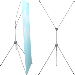 Alternative view of X-Banner Display Stand